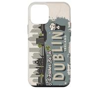 Carcasa para iPhone 12 Mini Recuerdo Vintage I'D Rather Be In Dublin Irlanda