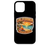 Carcasa para iPhone 12 Mini Recuerdos de visitantes de Recuerdo de California The Golden State