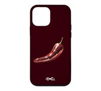 Carcasa para iPhone 12 Mini Red Disco Chili Pepper Burdeos Diseño