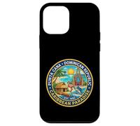 Carcasa para iPhone 12 Mini Regalo turístico de Viaje de IDA y Vuelta dominicano de Punta Cana