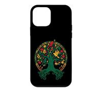 Carcasa para iPhone 12 Mini Reggae Tree Life Rasta Roots Singing Birds Music
