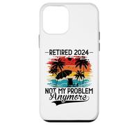 Carcasa para iPhone 12 Mini Retired 2024 Not My Problem Anymore - Funny Retirement 2024