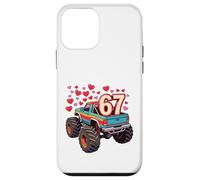 Carcasa para iPhone 12 Mini Retro 67 Monster Truck Six Seven Valentine Boys