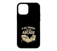 Carcasa para iPhone 12 Mini Retro Arcade Gamer Humor Nostálgico Video Juego Terapia Broma