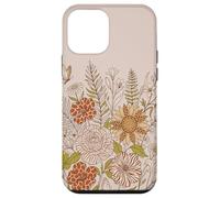 Carcasa para iPhone 12 Mini Retro Floral Animal Print Butterfly Boho Flowers Aesthetic