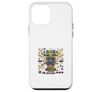 Carcasa para iPhone 12 Mini Retro Game Gameroom Señal Arcade Pixel Style