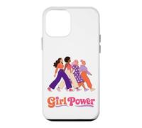 Carcasa para iPhone 12 Mini Retro Girl Power Pink Diverse Women Inclusion Groovy 70s
