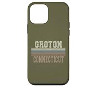 Carcasa para iPhone 12 Mini Retro Groton Connecticut