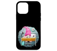 Carcasa para iPhone 12 Mini Retro Office 9 To 5 Vintage Graphic For Women Pink GNOME