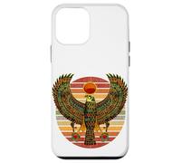 Carcasa para iPhone 12 Mini Retro Vintage Horus Antiguo Falcon Egipcio Jeroglífico