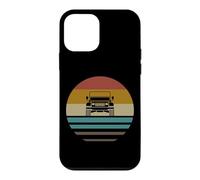 Carcasa para iPhone 12 Mini Retro Vintage Sunset 4x4 Coche Off Road Wave