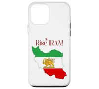 Carcasa para iPhone 12 Mini Rise Iran, Irán, Reza Shah, Pahlavi, Libertad, León, Rey, Bandera