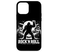 Carcasa para iPhone 12 Mini Rock N Roll Bigfoot Sasquatch Yeti Forest Heavy Metal