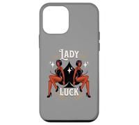 Carcasa para iPhone 12 Mini Rockabilly Devil Girl Lady Lucky Spade Retro Vintage Casino