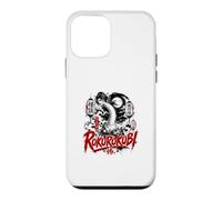 Carcasa para iPhone 12 Mini Rokurokubi japonés Yokai Moonlit Escena de Terror