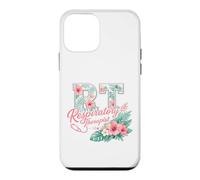 Carcasa para iPhone 12 Mini RT Tropical Flowers Terapeuta respiratorio Aloha Summer Girl