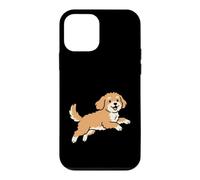 Carcasa para iPhone 12 Mini Running Cavapoo Dog Breed Mom Pet Lovers Owner