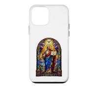 Carcasa para iPhone 12 Mini San Pablo Apóstol Catedral gótica Mosaico Sagrado Icono Arte