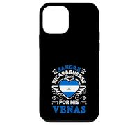 Carcasa para iPhone 12 Mini Sangre Nicaraguense Corre por Mis Venas Orgullo Nicaragüense