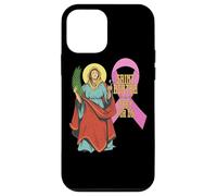 Carcasa para iPhone 12 Mini Santa Agatha Cáncer de Mama Cinta Patrona Santa Enfermeras Católica