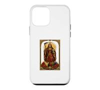 Carcasa para iPhone 12 Mini Santa Muerte Holy Candles - Camiseta devocional de Santo Popular