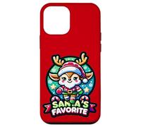 Carcasa para iPhone 12 Mini Santas Favorite Cute Reno Christmas Santa Helper