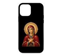 Carcasa para iPhone 12 Mini Santo Icono Ortodoxo Oriental de la Madre María Theotokos