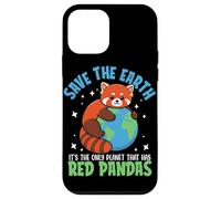 Carcasa para iPhone 12 Mini Save The Earth Es el único Planeta Que Tiene Pandas Rojos