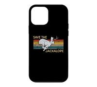 Carcasa para iPhone 12 Mini Save The Jackalope - Vintage Rabbit - Camping Cryptozoology