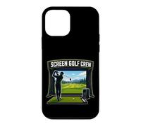 Carcasa para iPhone 12 Mini Screen Golf Crew Simulador Entrenamiento