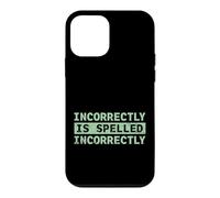 Carcasa para iPhone 12 Mini Se escribe incorrectamente Texto Divertido incorrectamente