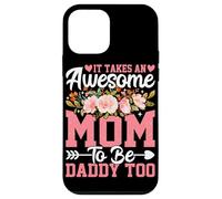 Carcasa para iPhone 12 Mini Se Necesita una mamá increíble para ser papá también