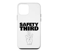 Carcasa para iPhone 12 Mini Seguridad Tercer Dedo perdido Divertido Seguridad Tercero