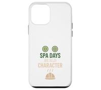 Carcasa para iPhone 12 Mini Self Care Dad SPA Day Bienestar de los Hombres Humor Bienestar Relajado Bienestar