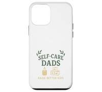 Carcasa para iPhone 12 Mini Self Care Dad SPA Day Bienestar de los Hombres Humor Bienestar Relajado Bienestar