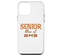 Carcasa para iPhone 12 Mini Senior 2026 Coquette Blue Floral Toile Graduation Aesthetic