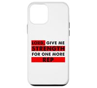 Carcasa para iPhone 12 Mini Señor Dame Fuerza para un Amante del Gimnasio Cristiano más representante