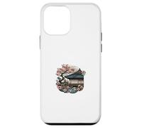 Carcasa para iPhone 12 Mini Serene Tea House - Gráfico Tradicional de Cultura Japonesa - S26
