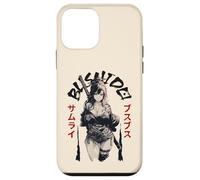 Carcasa para iPhone 12 Mini Sexy Anime Chica japonés Samurai Bushido Código japón Ninja