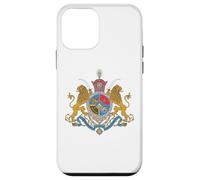 Carcasa para iPhone 12 Mini Shir o Khorshid Irán Bandera Pahlavi León y Sun Shah