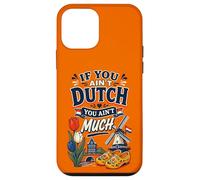 Carcasa para iPhone 12 Mini Si no Eres holandés no Eres Muy Gracioso Holanda Países Bajos