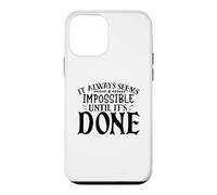 Carcasa para iPhone 12 Mini Siempre Parece Imposible hasta Que se Hace motivador
