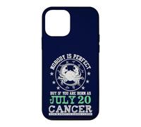 Carcasa para iPhone 12 Mini Signo del Zodiaco Cáncer Julio 20 Horóscopo Astrología Cumpleaños