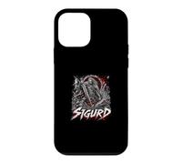 Carcasa para iPhone 12 Mini Sigurd Viking Dragon Slayer Nórdico Mito Leyenda