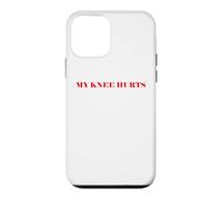 Carcasa para iPhone 12 Mini Simple Funny Gym Workout Quote My Knee Hurts