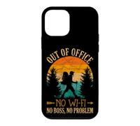 Carcasa para iPhone 12 Mini Sin Jefe Sin WI-FI Diseño Retro Senderismo Montaña