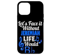 Carcasa para iPhone 12 Mini Sin Jeremiah Life Would B Flat Music Lover Nombre