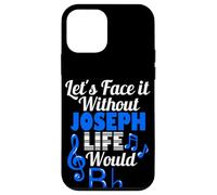 Carcasa para iPhone 12 Mini Sin Joseph Life Would B Flat Music Lover Nombre