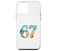 Carcasa para iPhone 12 Mini Six SSix Seven Beach Summer Waves Diversión Niñas Niños Hombres