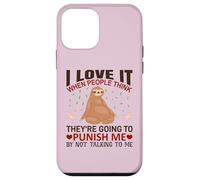 Carcasa para iPhone 12 Mini Sloth Shirt I Love It When People Think Sloths Lover Regalo